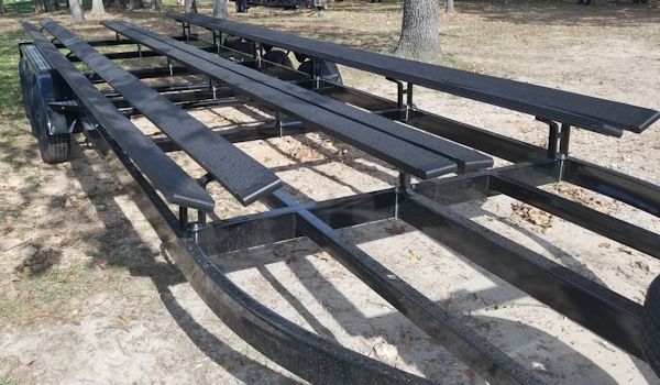 PT28-3HD Triple Axle Pontoon Boat Trailer with Brakes